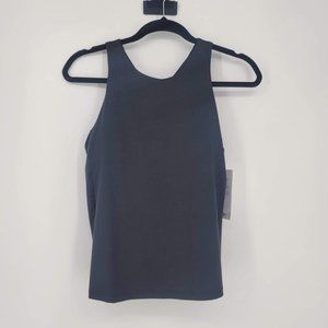 NWT Athleta Black Lightning Support Top